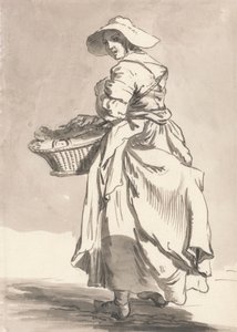 London Cries: Blomster av Paul Sandby