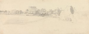 Nottingham Castle av Paul Sandby