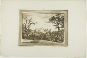 Tolv visninger .... i Sør-Wales (første walisiske sett) av Paul Sandby