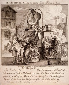 William Hogarth, 1762 av Paul Sandby