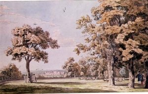 Windsor Castle: fra Great Park av Paul Sandby