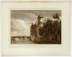 Windsor-terrassen ser østover av Paul Sandby