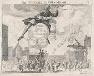 Dermed går verdens ære, ca. 1762, ca. 1762 av Paul Sandwich
