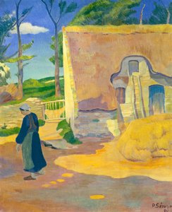 Våningshus på Le Pouldu av Paul Sérusier