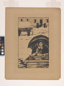 Gateselgeren (fargelitografi) av Paul Sérusier