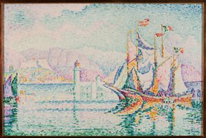 Antibes - Ranek av Paul Signac