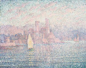 Antibes, morgen, 1903 av Paul Signac