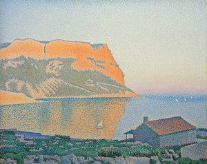 Cape Canaille, Cassis, 1889 av Paul Signac