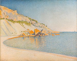 ""Cassis, Cap Lombard, Opus 196"" Maleri av Paul Signac (1863-1935) 1889 - Olje på lerret Dim 83,5x99,8 cm Gemeentemuseum Den Haag av Paul Signac