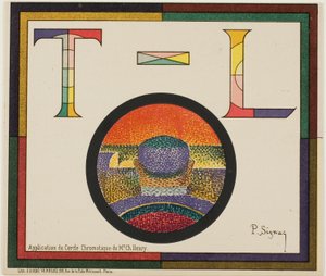 Kromatisk sirkel av Paul Signac