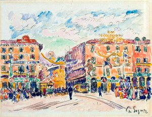 City Square, c1925. av Paul Signac