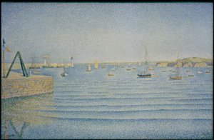 Havnen i Portrieux av Paul Signac
