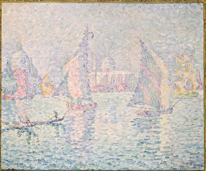 Grønn tåke, Venezia av Paul Signac