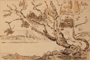 Landskap av Paul Signac