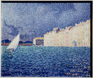 Saint Tropez-maleri av Paul Signac (1863-1935) 1895 Saint Tropez Museum of the Annonciade av Paul Signac