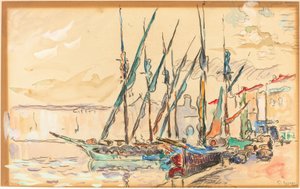 St. Tropez av Paul Signac