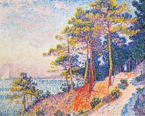 St Tropez, skikkens vei, av Paul Signac av Paul Signac
