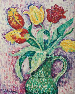 Den grønne vasen, 1920 av Paul Signac