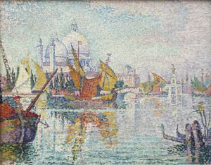Venezia, Santa Maria della Salute av Paul Signac