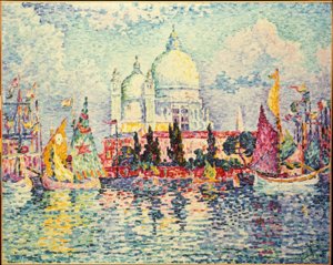 Venezia - La Salute av Paul Signac