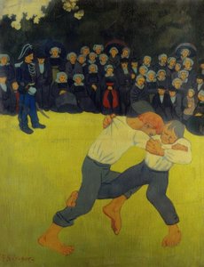 Bretonsk bryting av Paul Sérusier