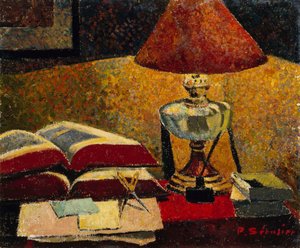 Under lampen, 1906. av Paul Sérusier