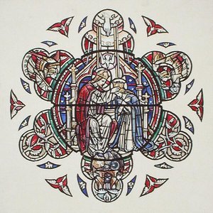 The Coronation of the Virgin, ca. 1910 (akvarell på papir) av Paul Vincent Woodroffe