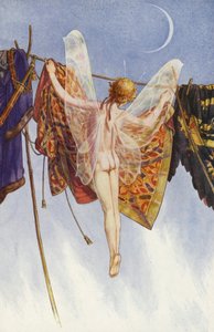 The Tempest av William Shakespeare, Act IV, Scene 1 (farge litho)