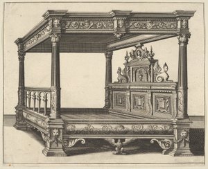 Himmelseng fra Verscheyden Schrynwerck ... [Flere snekkerverk ...], 1658.