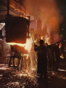 Tidlig fargefotografering: Lage stål (fargefoto)