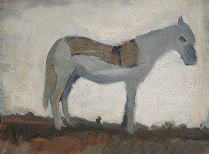 Esel. Rundt 1902 av Paula Modersohn Becker