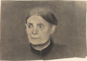 Portrett av en kvinne av Paula Modersohn Becker
