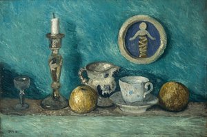 Stilleben med della Robbia Putto, ca. 1905. av Paula Modersohn Becker