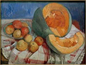 Stilleben med et gresskar av Paula Modersohn Becker