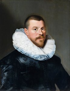 Portrett av en middelaldrende mann av Paulus Moreelse