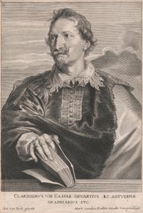 Den berømte mannen Gaspar Gevartius IC fra Antwerpen, Graphiarius, etc.