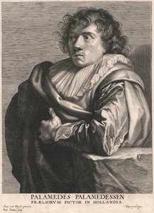 Palamedes Palamedessen, maler av Prelia i Holland av Paulus Pontius