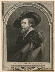 Portrett av Peter Paul Rubens av Paulus Pontius