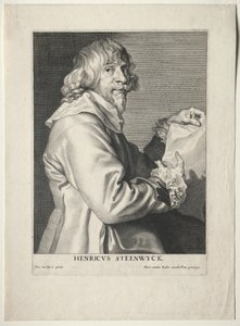 Portrett av Henri van Steenwyck av Paulus Pontius