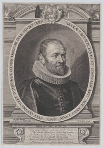 Portrett av Nicholaes Rockox, 1639., 1639. av Paulus Pontius