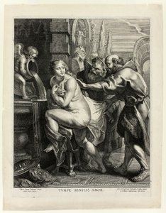 Susanna og de eldste av Paulus Pontius