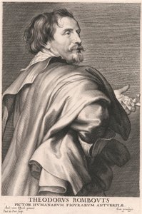Theodore Rombouts, maler av menneskelige figurer i Antwerpen av Paulus Pontius