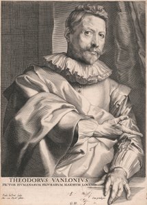 Theodore van Lonius, maler av menneskelige figurer Majors of Louvain av Paulus Pontius