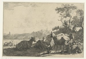 Sauegjeteren av Paulus Potter
