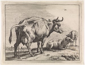 pisser ku Bullen-heftet (serietittel) av Paulus Potter