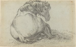 Hvilende hest av Paulus Potter