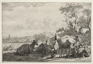 Hyrden, 1644. av Paulus Potter