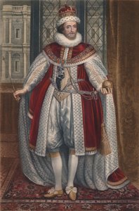 Kong James I av England og VI. av Skottland, 1620, 1904 av Paulus van Somer