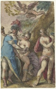 Paris-dommen av Paulus van Wtewael (possibly)