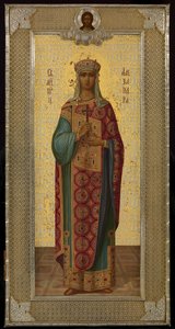Den hellige keiserinne Alexandra, 1883 av Pavel Akimovich Ovchinnikov